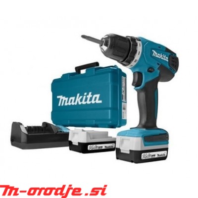 Makita DF347DWE akumulatorski vrtalni vijačnik, 14,4V