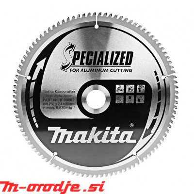 Makita žagin list 260x30mm, 100z, B-09662 za aluminij