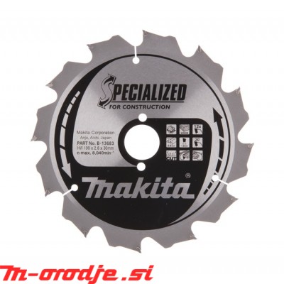 Makita TCT žagin list 190x30mm, 12z