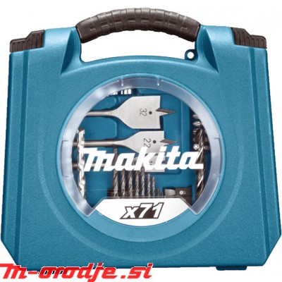 Makita 71-Delni set za vrtanje in vijačenje D-47145-6