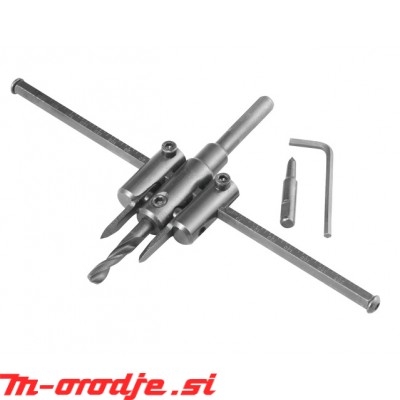 Makita nastavljiv krožni izrezovalec D-57102 30-200mm