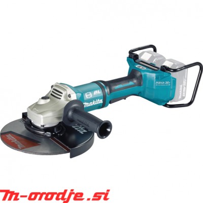 Makita DGA901ZU akumulatorski kotni brusilnik 18V+18V, BL,  230mm