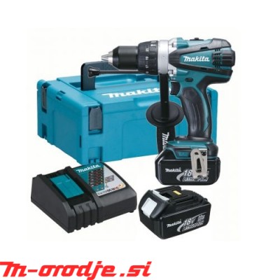 Makita DHP458RFJ akumulatorski vibracijski vijačnik, 18V