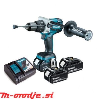 Makita DHP481RFE3 akumulatorski vibracijski vijačnik, 18V