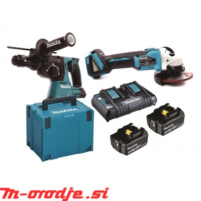 Makita DHR243Z-DGAX2 akumulatorski set, 18V, 5,0Ah