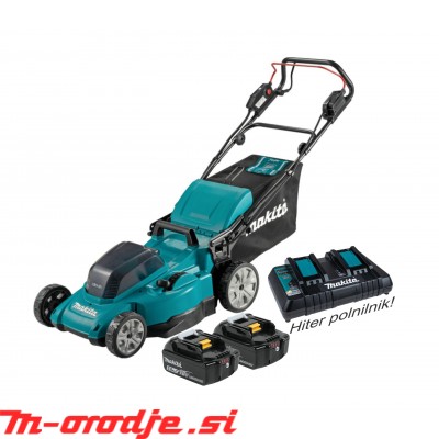 Makita DLM481PT2 akumulatorska pogonska kosilnica 48CM 18V+18V