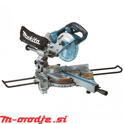 Makita DLS714Z akumulatorska stabilna kotna žaga, 18V+18V