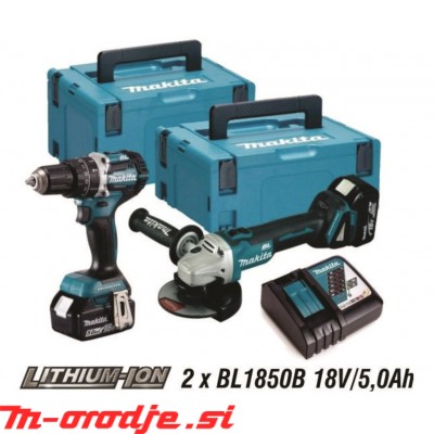 Makita DLX2179TJ1 akumulatorski set, 18V