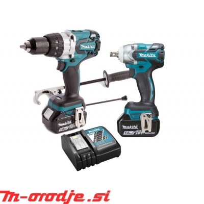 Makita DLX2185T akumulatorski set 5,0Ah