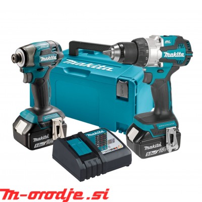 Makita DLX2527TJ Akumulatorski set 18V, BL