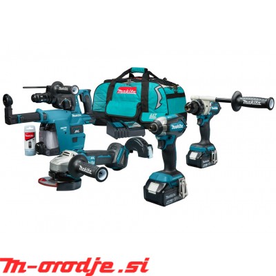 Makita DLX4155TX1 akumulatorski set, BL, 18V