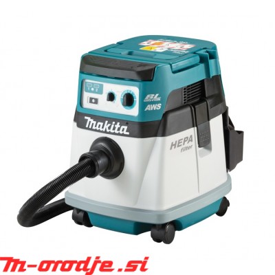 MakitaDVC157LZ Akumulatorski sesalnik 18+18V, BL HEPA, XPT