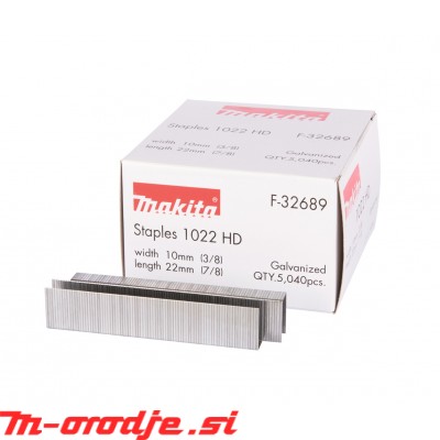 Makita sponke F-32689 10X22mm 5040kos za akumulatorski spenjalnik