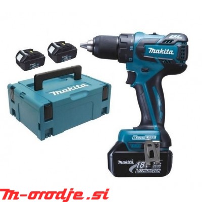 Makita DDF459RF3J akumulatorski vrtalni vijačnik, 18V