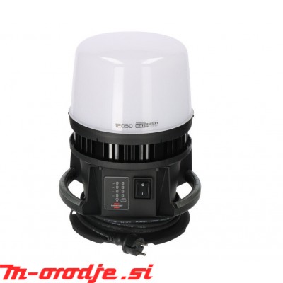 Akumulatorski LED reflektor 360° MULTI 12050MA, 12000lm, IP54,18V/230V Hybrid