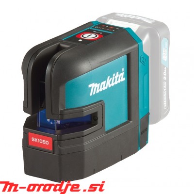 Makita SK105DZ akumulatorski križni laser, 10,8V/12V, CTX