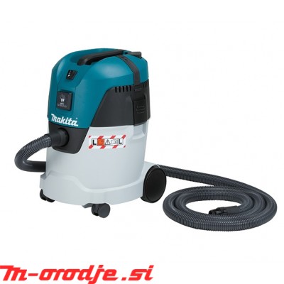 Makita VC2512L električni sesalnik, 1000W, 25L, L razred