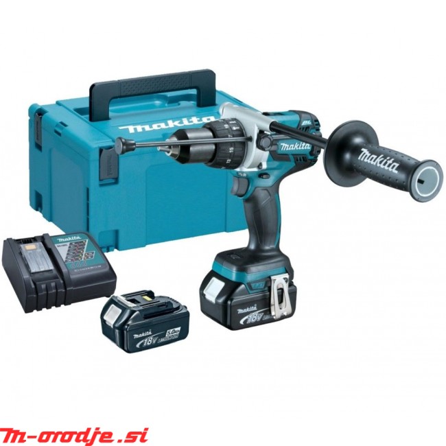 Makita DHP481RTJ akumulatorski vibracijski vija nik 18V BL M
