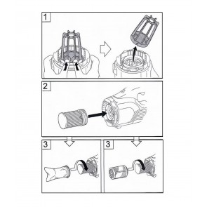 Makita Hepa filter 199989-8 za DCL sesalnike