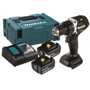 Makita DDF484RTJB Black Akumulatorski vrtalni vijačnik 18V, 2xBL1850B, DC18RC, MAKPAC 2