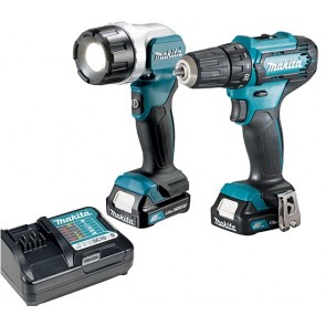 Makita DF333DWYL1 akumulatorski set 12V, CXT