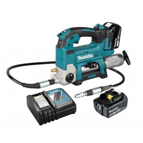 Makita DGP180RTC akumulatorska pištola za mast,18V, 2x18V/5,0Ah,