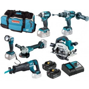 Makita DLX6088T akumulatorski set, BL, 18V