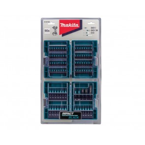 Makita 90 delni set nastavkov Impact Black E-03109