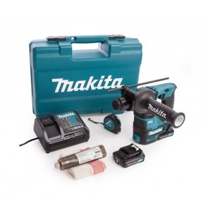 Makita HR166DWAE1 vrtalno kladivo SDS+ 10,8V, CXT + 66 DELNI PRIBOR