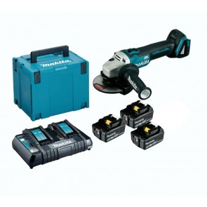 Makita LXT Li-Ion akumulatorski set v kovčku Makpac 4, 3 x BL1850B z dvojnim polnilnikom DC18RD