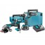 Makita DLX3155TJ Akumulatorski set DDF486, DTD153, DGA504, 2xBL1850B, DC18RC