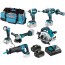 Makita DLX6088T akumulatorski set, BL, 18V