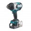 Makita DTW1001RTJ akumulatorski udarni vijačnik 18V/5,0Ah, BL, 3/4" 