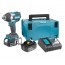 Makita DTW701RTJ  Akumulatorski udarni vijačnik, 18V, BL, 2xBL1850B(18V/5,0Ah), DC18RC, KOVČEK